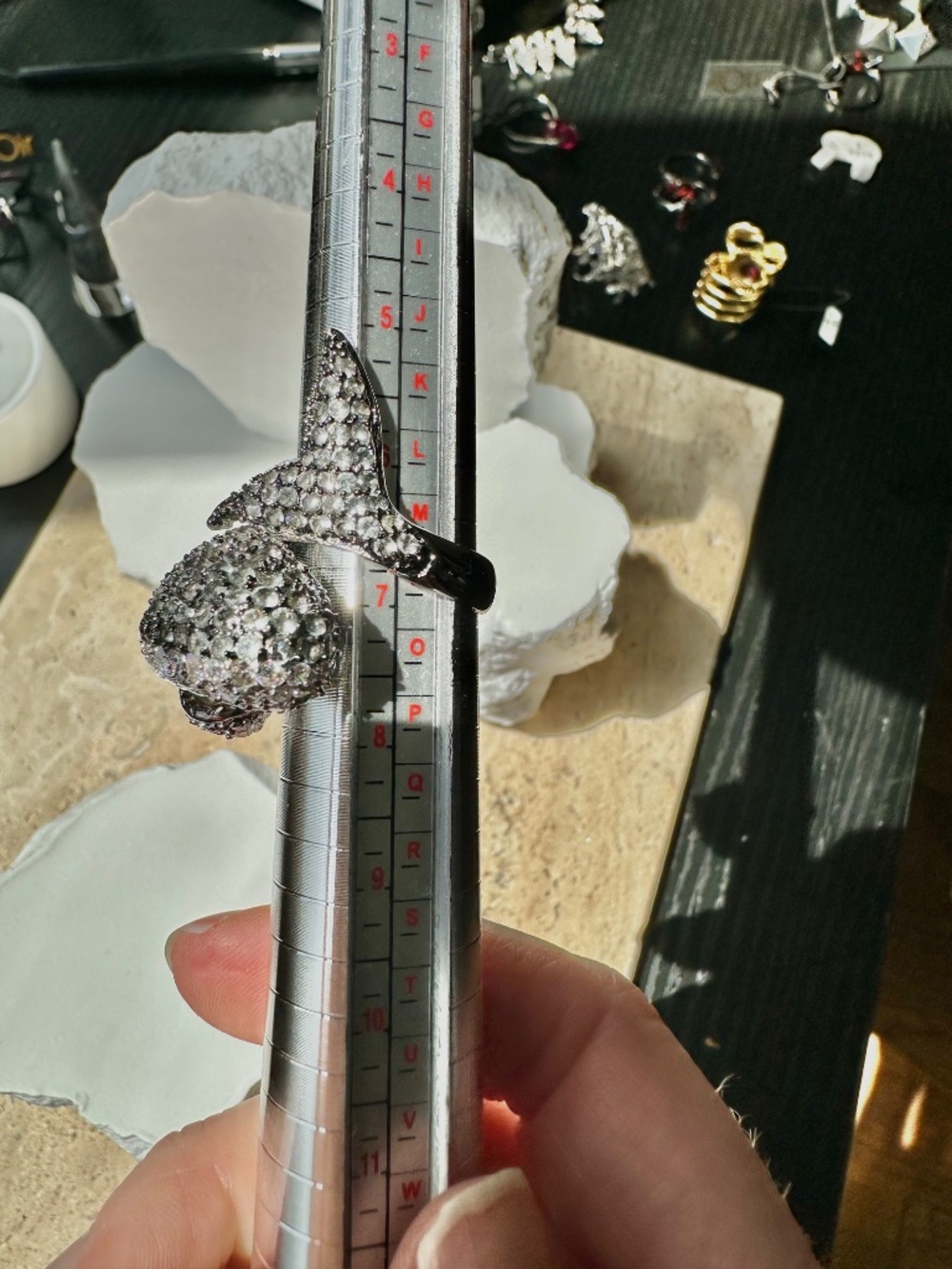 NWT | nOir Jewelry | Natalie the Shark Ring - Sold out online! - Picture 5 of 5